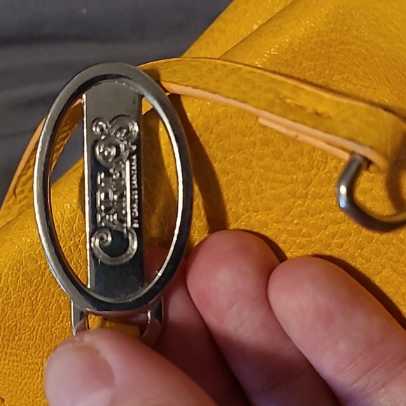 Yellow & Floral Carlos Purse - Picture 3 of 3